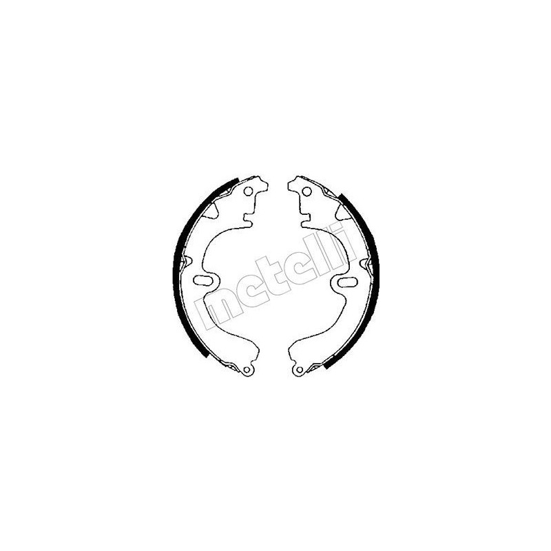 METELLI 53-0417 Kit ganasce freno per