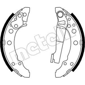 METELLI 53-0465 Kit ganasce freno per