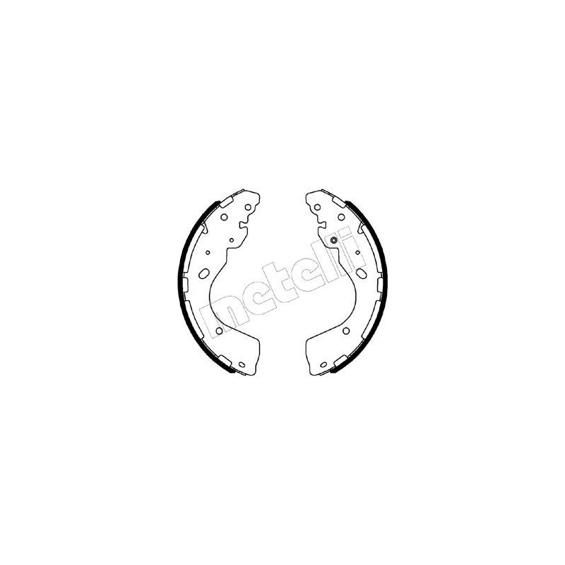 METELLI 53-0508 Brake Shoe Set for