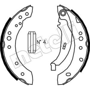 METELLI 53-0513 Brake Shoe Set for