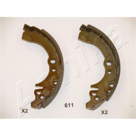 ASHIKA 55-06-611 Brake Shoe Set Rear for