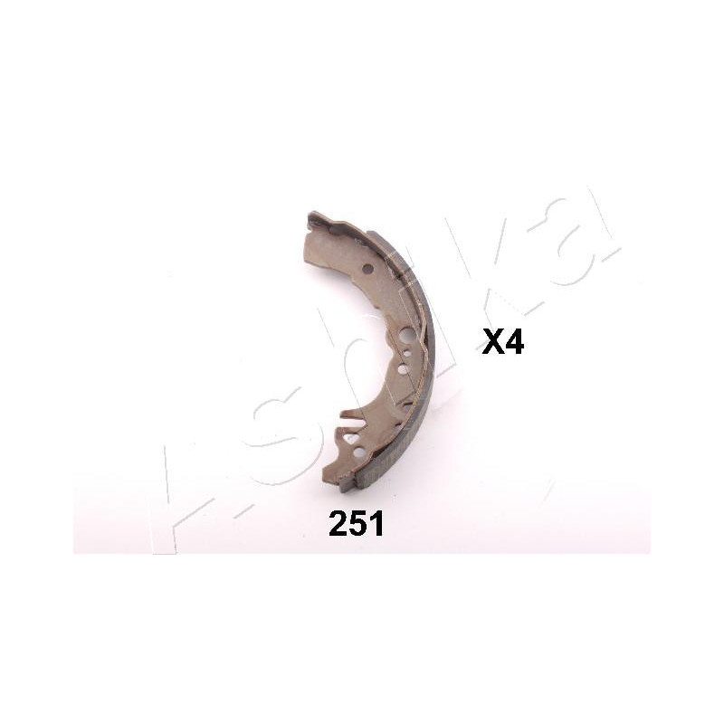 ASHIKA 55-02-251 Kit ganasce freno per