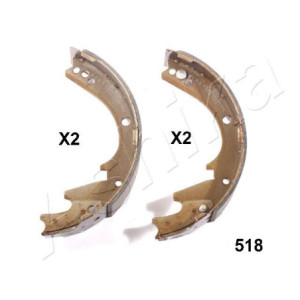 ASHIKA 55-05-518 Bremsbackensatz für