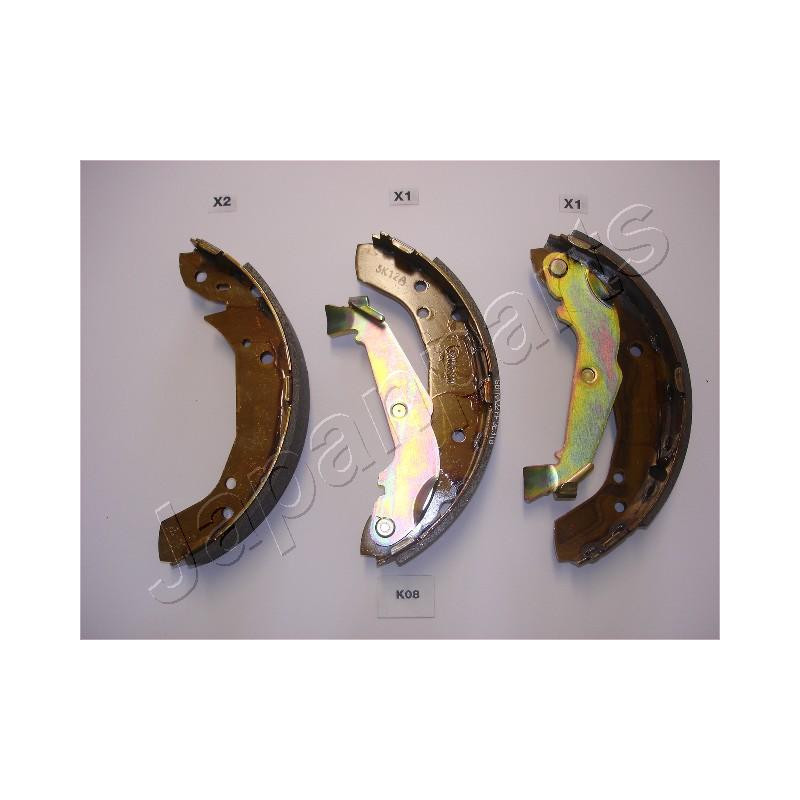 JAPANPARTS GF-K08AF Brake Shoe Set Rear for