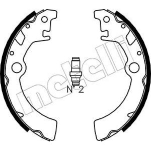METELLI 53-0400 Brake Shoe Set for
