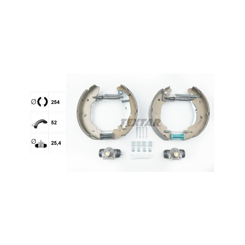 TEXTAR 84059100 Kit ganasce freno posteriore per Ford Transit