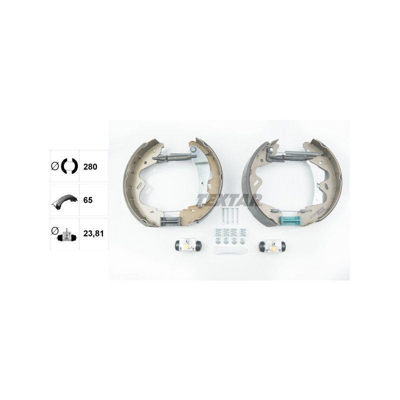 TEXTAR 84065100 Kit ganasce freno posteriore per Nissan Terrano