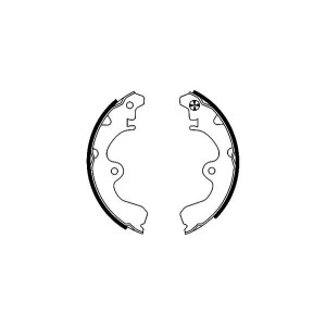 TEXTAR 91046900 Bremsbackensatz für