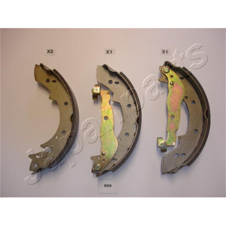 JAPANPARTS GF-899AF Zestaw szczęk hamulcowych dla