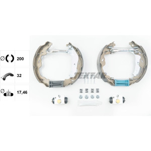 TEXTAR 84064501 Brake Shoe Set for