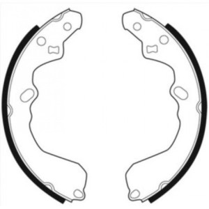 ABE C00310ABE Sada brzdových čelistí pro