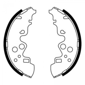 ABE C03051ABE Bremsbackensatz für