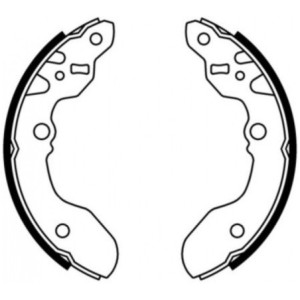 ABE C08015ABE Kit ganasce freno per