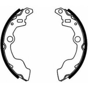 ABE C08016ABE Kit ganasce freno per