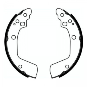 ABE C08029ABE Kit ganasce freno per