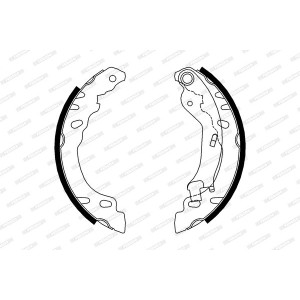 FERODO FSB688 Kit ganasce freno per