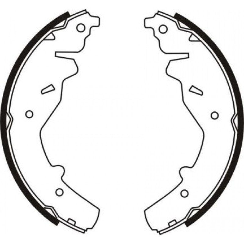 ABE C00307ABE Kit ganasce freno per