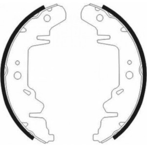 ABE C00318ABE Brake Shoe Set for