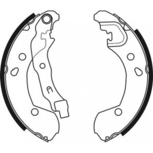 ABE C01056ABE Kit ganasce freno per