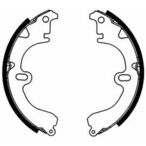 ABE C02034ABE Brake Shoe Set for