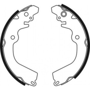 ABE C05050ABE Brake Shoe Set for