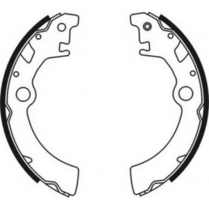 ABE C08003ABE Brake Shoe Set for