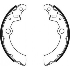 ABE C08021ABE Kit ganasce freno per