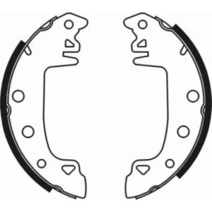 ABE C0C006ABE Brake Shoe Set for