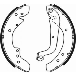 ABE C0C009ABE Brake Shoe Set for
