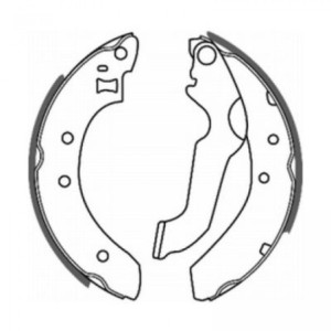 ABE C0G014ABE Brake Shoe Set for