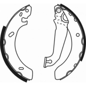 ABE C0G032ABE Brake Shoe Set for
