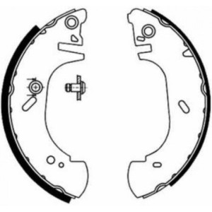 ABE C0G048ABE Brake Shoe Set for