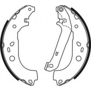 ABE C0G054ABE Brake Shoe Set for