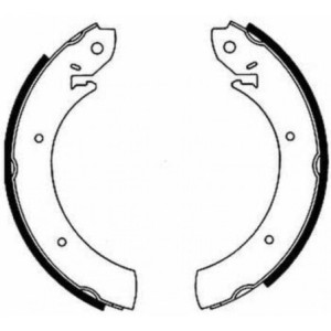 ABE C0M002ABE Zestaw szczęk hamulcowych dla