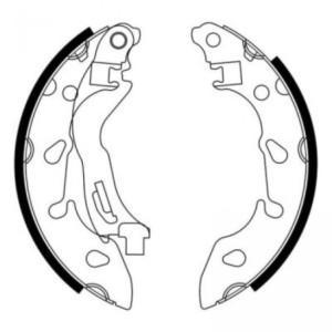 ABE C0F033ABE Brake Shoe Set for