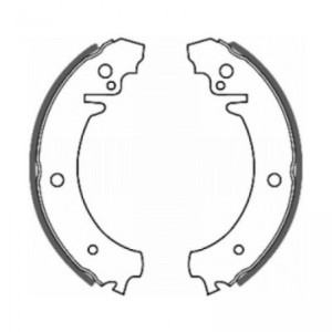 ABE C0L000ABE Brake Shoe Set for