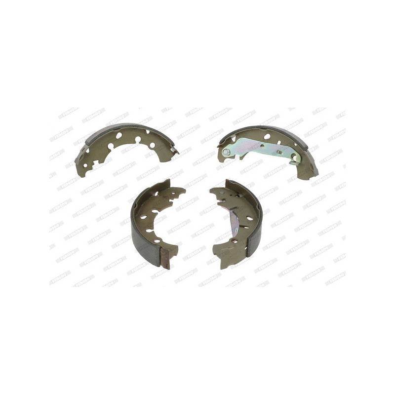 FERODO FSB4186 Sada brzdových čeľustí pre