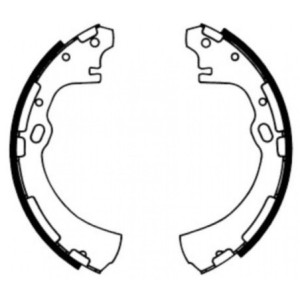 ABE C01038ABE Kit ganasce freno per