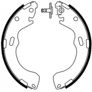 ABE C03043ABE Brake Shoe Set for