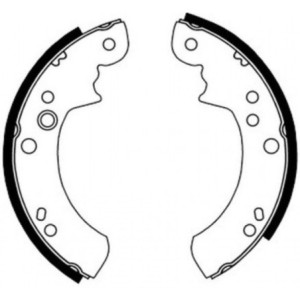 ABE C0G015ABE Brake Shoe Set for