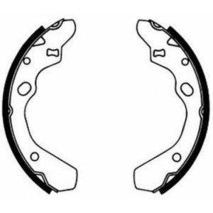 ABE C03014ABE Brake Shoe Set for
