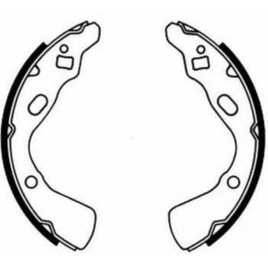 ABE C03030ABE Kit ganasce freno per