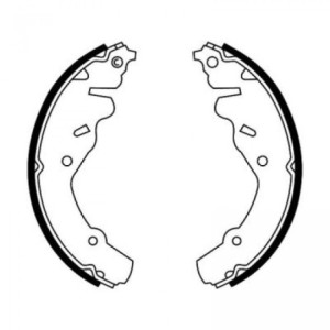 ABE C0Y007ABE Sada brzdových čeľustí pre