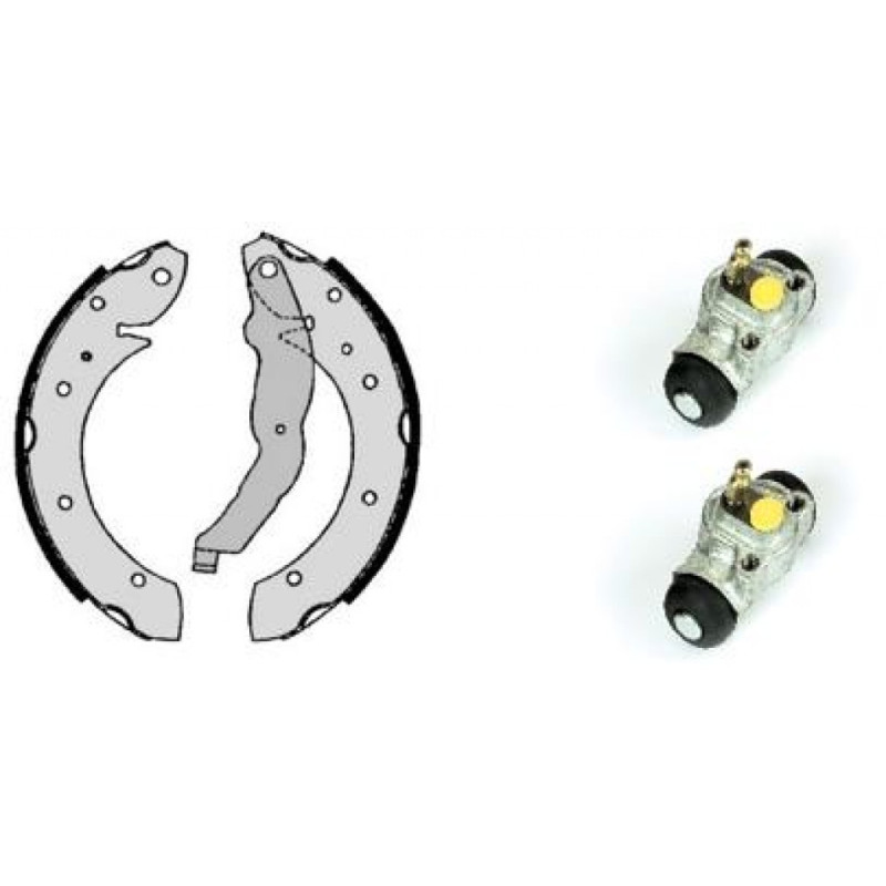 BREMBO H 06 009 Sada brzdových čelistí zadní pro BMW 3