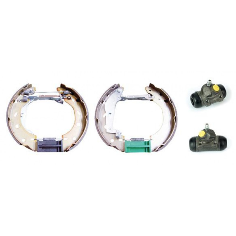 BREMBO K 50 005 Sada brzdových čeľustí zadné pre Fortwo City-Coupe Cabrio Roadster Crossblade
