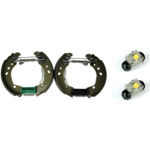 BREMBO K 56 012 Zestaw szczęk hamulcowych tył dla Clio Micra Note Tiida