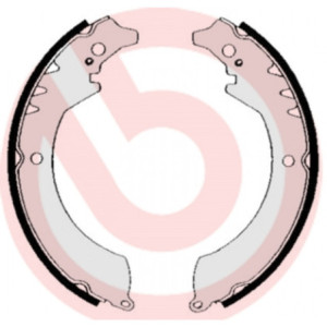 BREMBO S 16 501 Juego de zapatas de frenos trasero para Fourtrak Freeclimber Rocky Sportrak