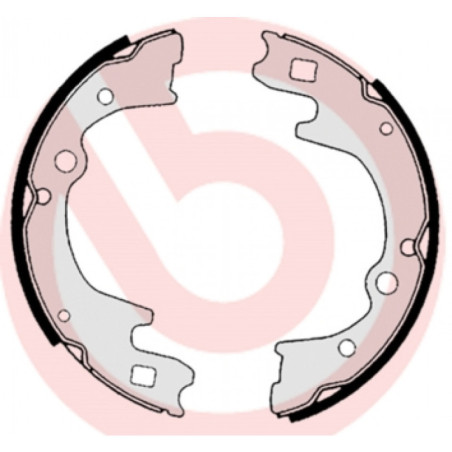 BREMBO S 30 515 Juego de zapatas de frenos trasero para E-Series Bongo E-serie K2500 K2700 K2900