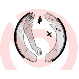 BREMBO S 59 505 Juego de zapatas de frenos trasero para Taunus Sonata Joice Stellar