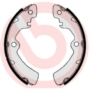 BREMBO S 79 503 Juego de zapatas de frenos trasero para Suzuki SJ Carry